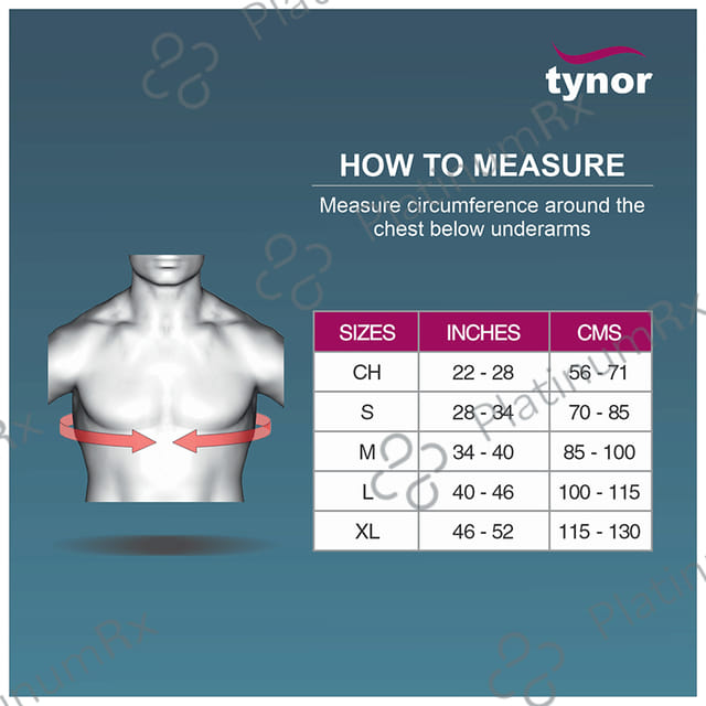 Tynor C 04 Clavicle Brace with Buckle XL 1s