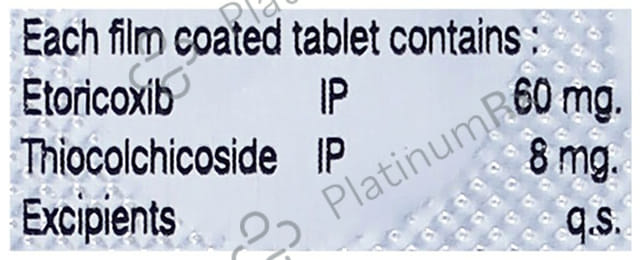 Coxo 60/8mg MR Tablet 10s