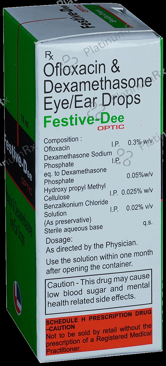 Festive Dee Optic Eye/Ear Drop 10ml