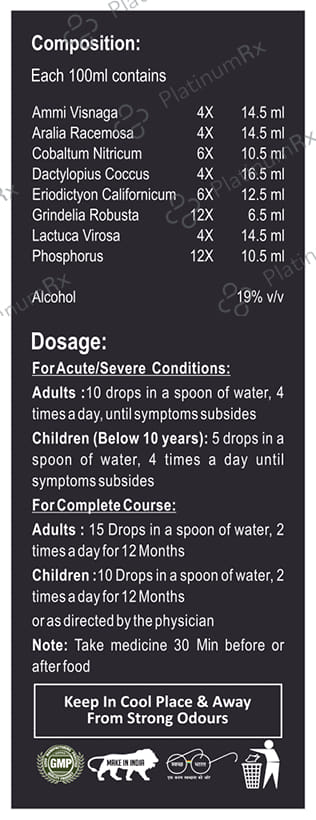 Qvik NH33 Asthmacura Asthma Drop