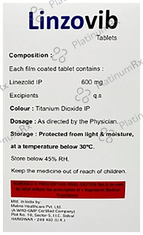 Linzovib 600mg Tablet 10s