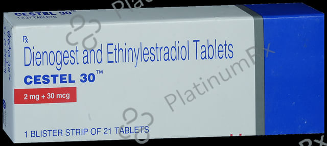 Cestel 30 2mg/30mcg Tablet 21s