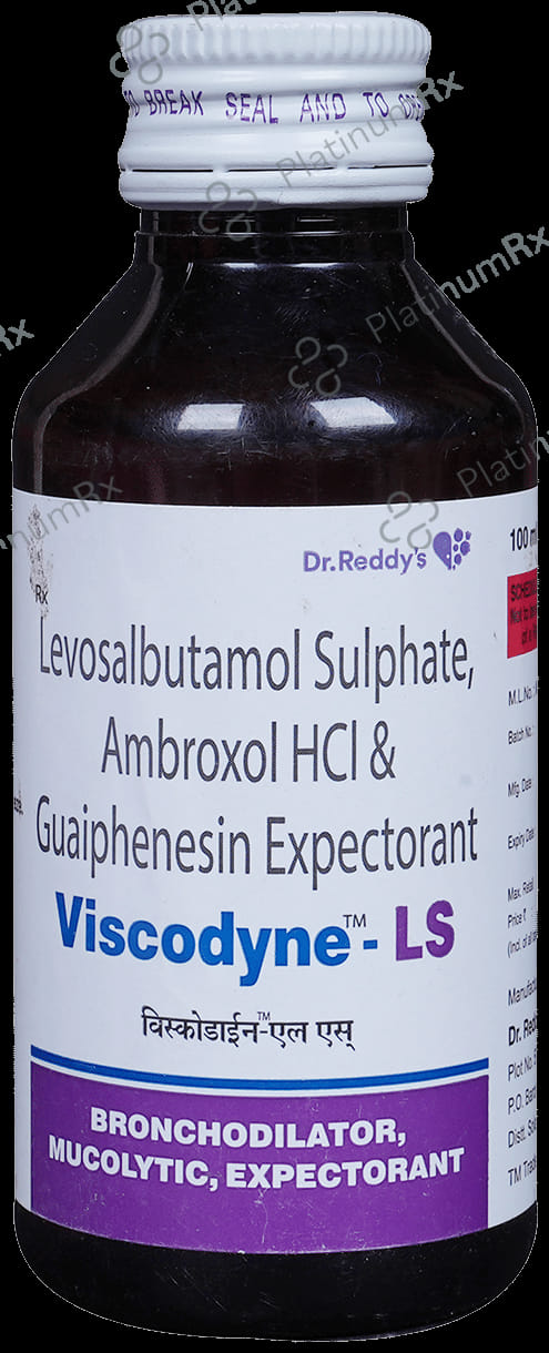 Viscodyne LS 15/50/1mg Expectorant 100ml