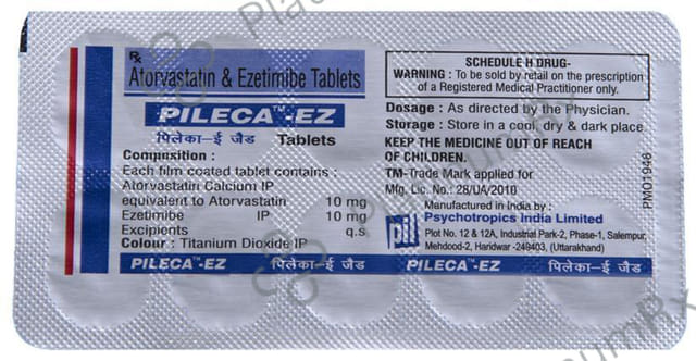 Pileca EZ 10/10mg Tablet 10s