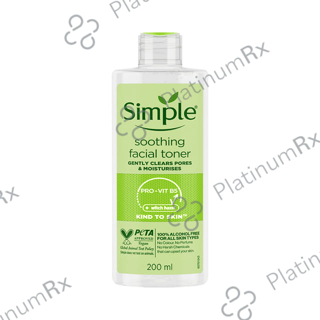 Simple Soothing Facing Toner