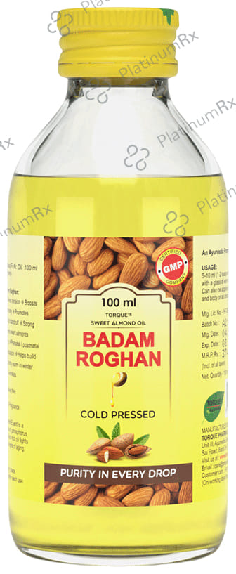 Torque Badam Roghan Oil (100ml Each) 1 Bottle