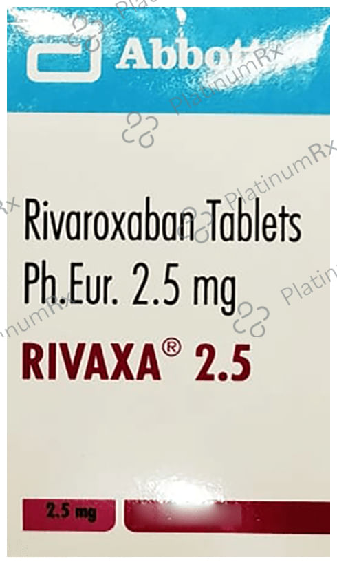 Rivaxa 2.5mg Tablet 15s