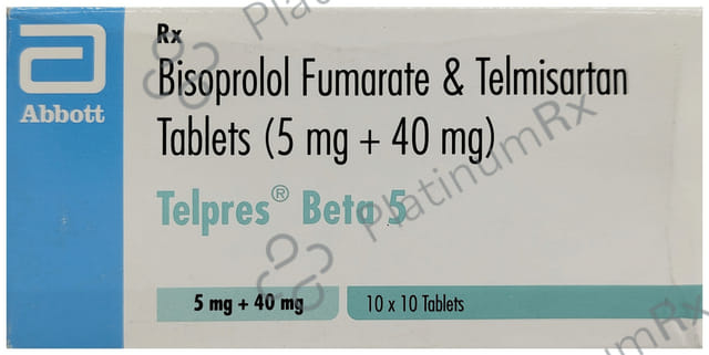 Telpres Beta 5/40mg Tablet 10s