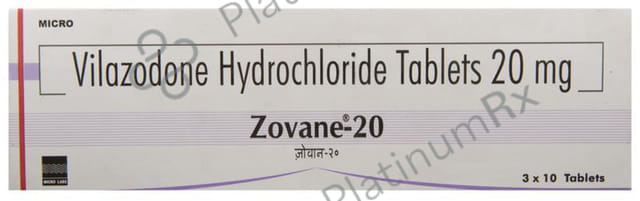 Zovane 20mg Tablet 10s
