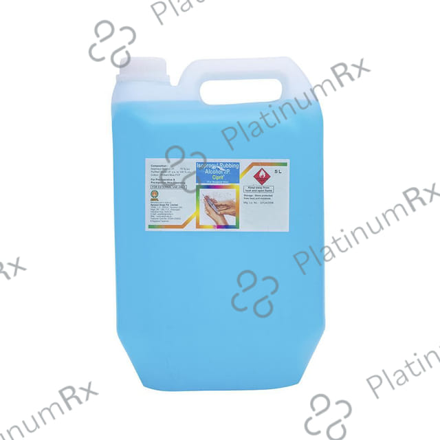 Ciprit Isopropyl Rubbing Alcohol Liquid 5Ltr