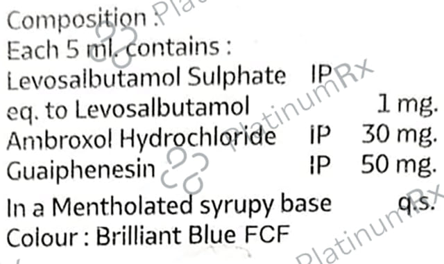 Telekuff LS 30/50/1mg Syrup 100ml