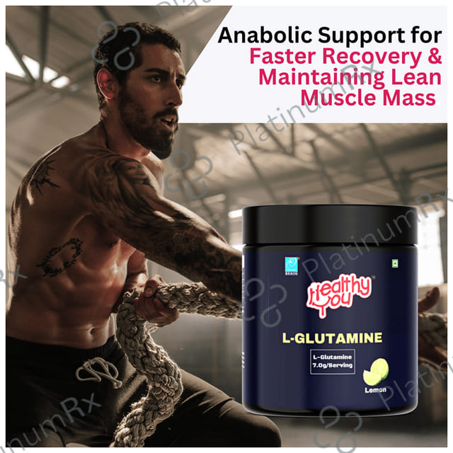 Healthy You L-Glutamime 5gm Powder Lemon
