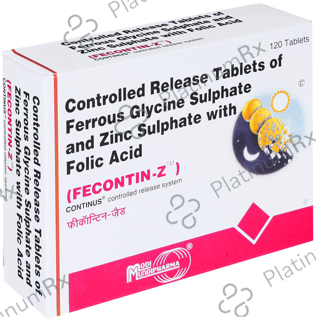 Fecontin Z Tablet CR 10s