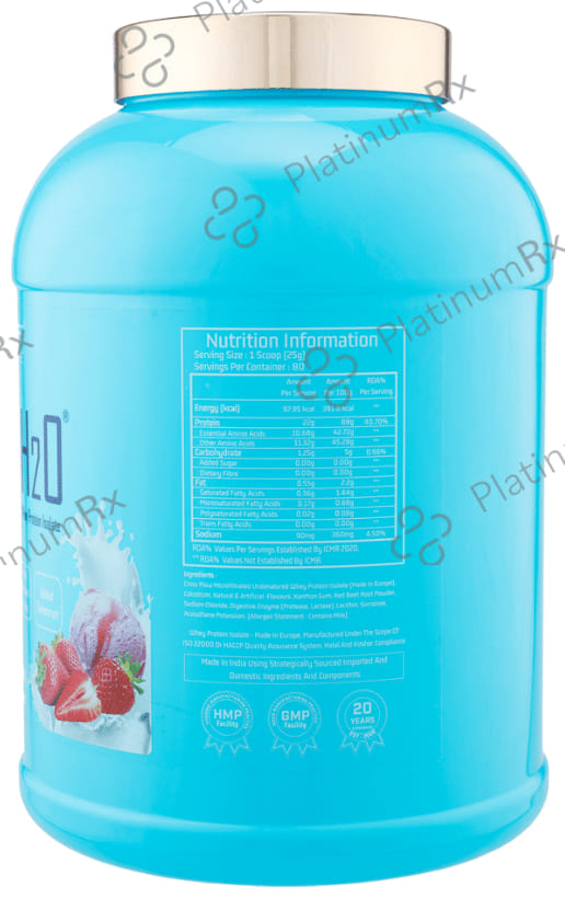 Myfitness iWhey - H2O Powder Strawberry Creme 2 kg
