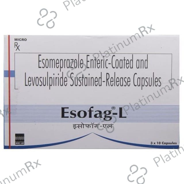Esofag L 75/40mg Capsule SR 10s