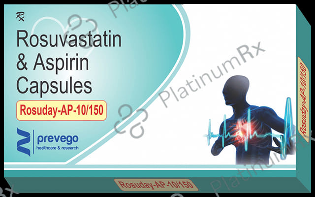 Rosuday AP 10/150mg Capsule 10s