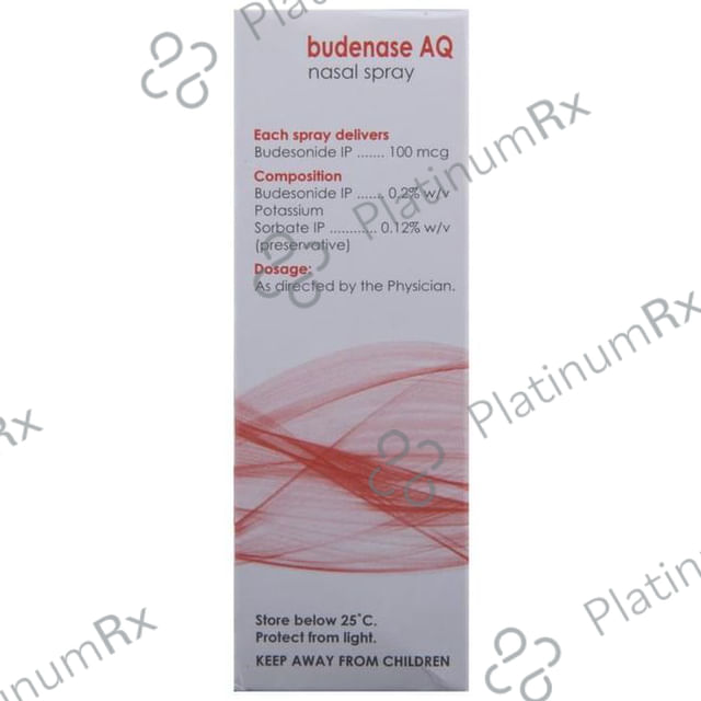 Budenase AQ 100mcg Nasal Spray 1s