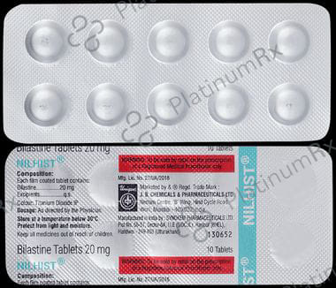 Nilhist 20mg Tablet