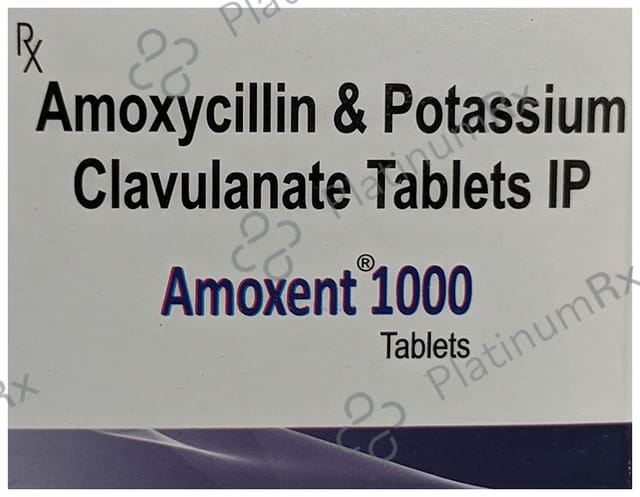 Amoxent 1000 Tablet