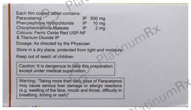 Solvin Cold Tablet 10s
