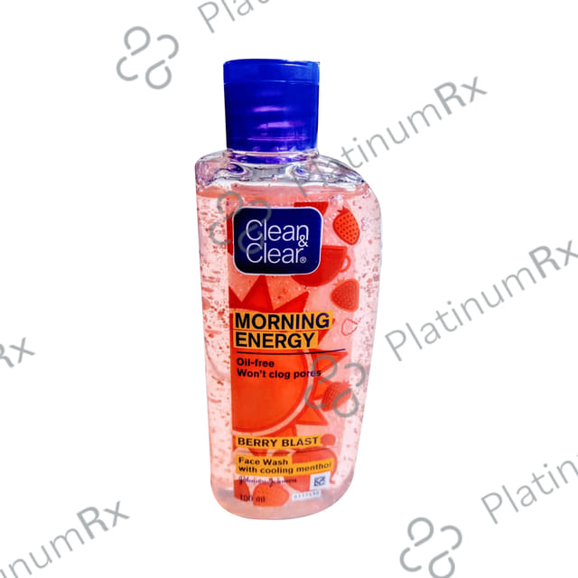 Clean & Clear Morning Energy Berry Blast Face Wash 100 ml