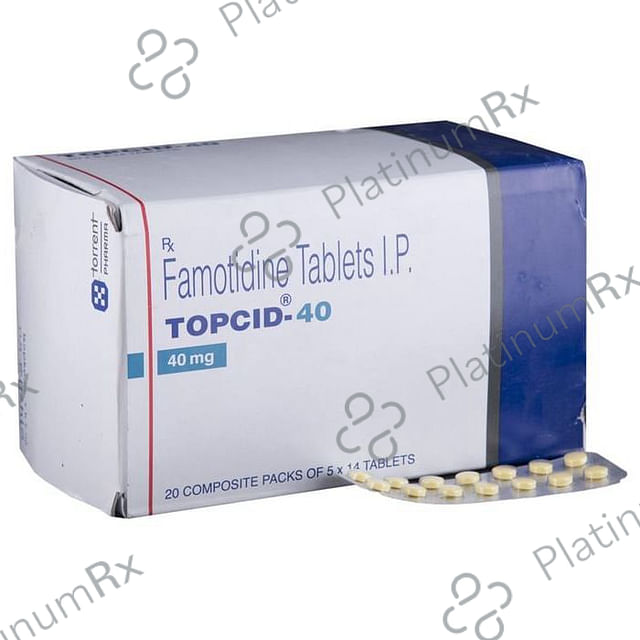 Topcid 40mg Tablet 14s