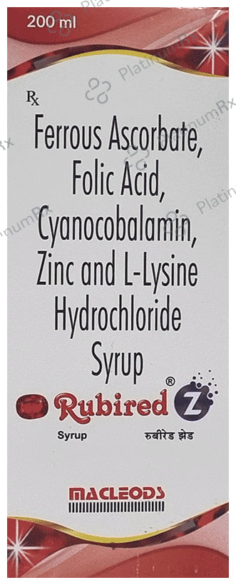 Rubired Z Syrup 200ml