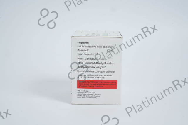 Mesagut 800mg Tablet DR 10s