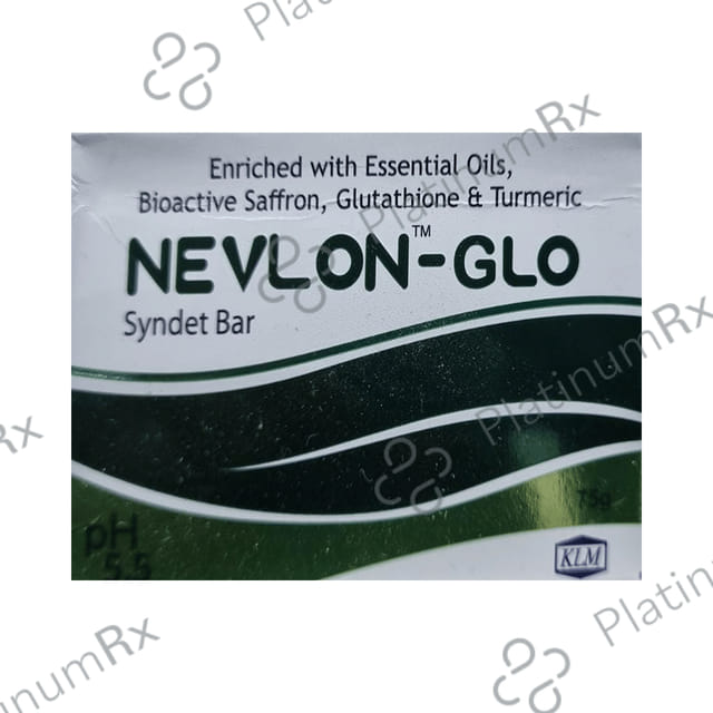 Nevlon Glo Syndet Bar 75gm