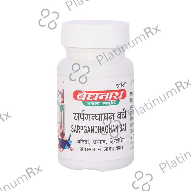 Baidyanath (Jhansi) Sarpgandhaghan Bati