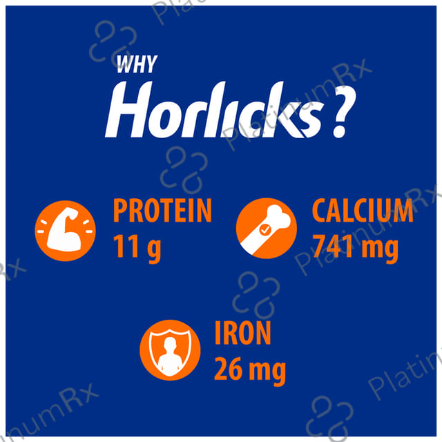 Horlicks Drink with Vitamin C, D & Zinc - For Bones & Metabolism - Flavour Powder Classic Malt