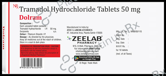 Dolram 50mg Tablet 10s
