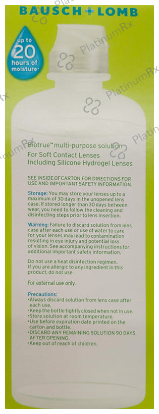 Bio True Multi Purpose Lens Solution 300ml