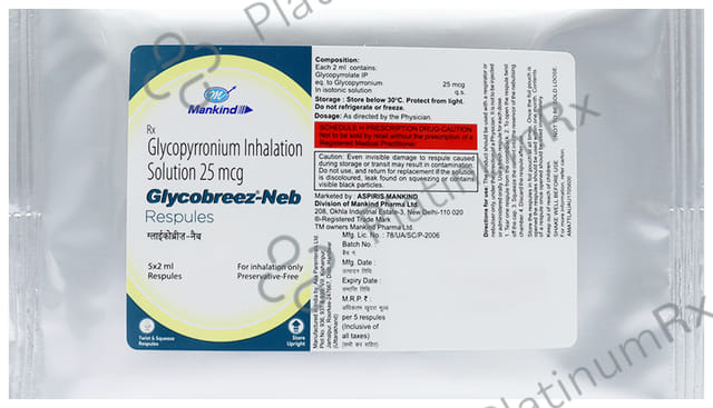 Glycobreez Neb Respules 5X2ml