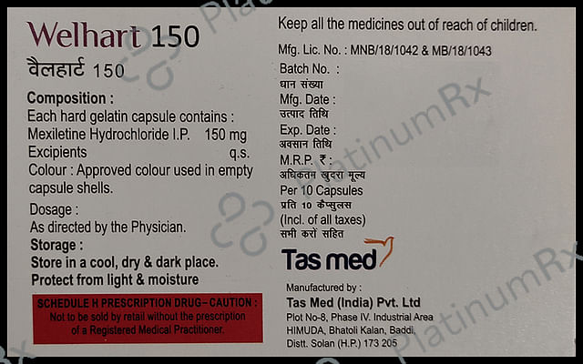 Welhart 150mg Capsule 10s