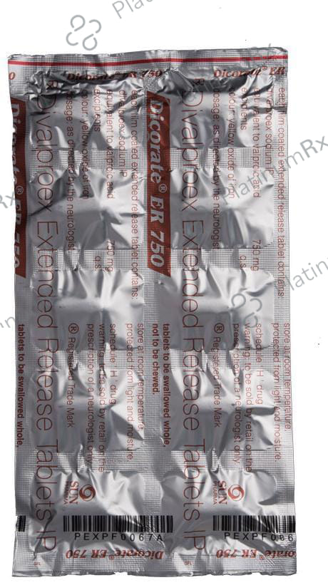 Dicorate ER 750mg Tablet 10s
