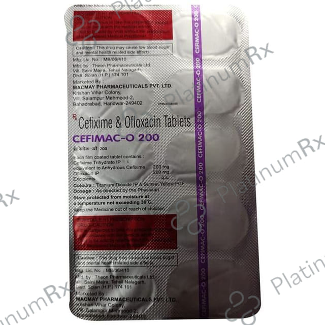 Cefimac-O 200 Tablet