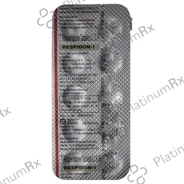 Respidon 1mg Tablet 10s