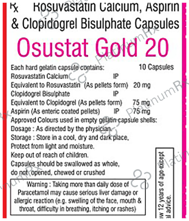 Osustat Gold 20 Capsule