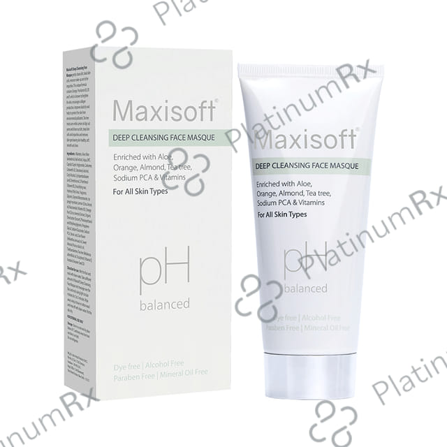 Maxisoft Deep Cleansing Face Masque (100gm Each) 1 Tube