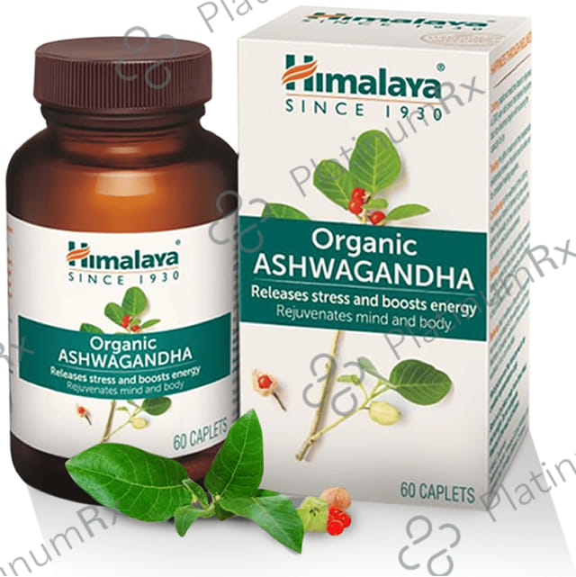Himalaya Organic Ashwagandha Caplet 60s