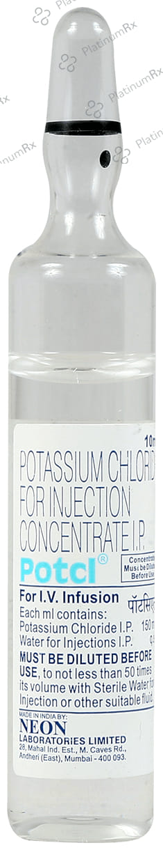 Potcl 150mg Injection 10ml