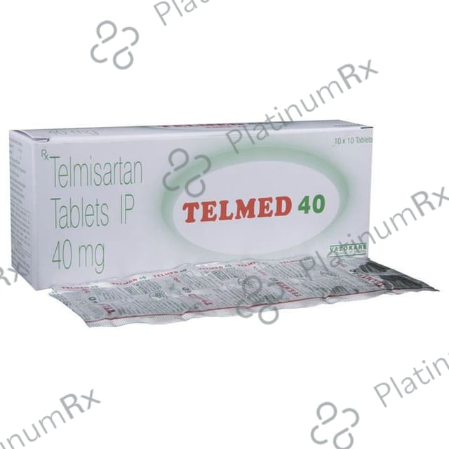 Telmed 40mg Tablet 10s