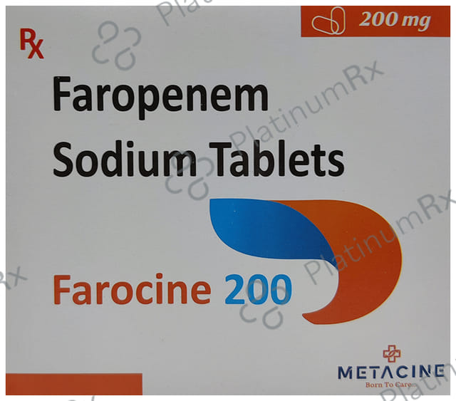 Farocine 200mg Tablet 6s