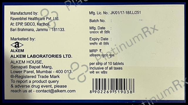 Tsart MCL 10/50/40mg Tablet ER 10s