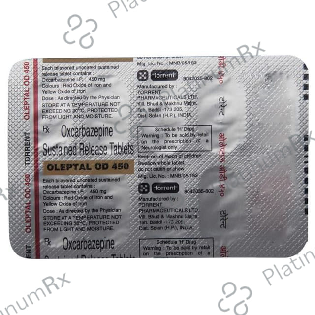 Oleptal OD SR 450mg Tablet 10s