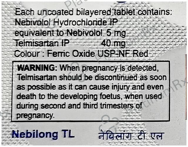 Nebilong TL 5/40mg Tablet 10s