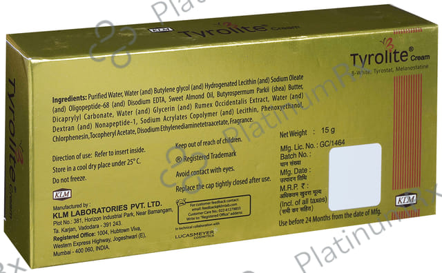 Tyrolite Cream 15gm
