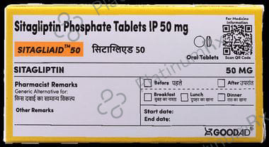 Sitagliaid 50 Tablet