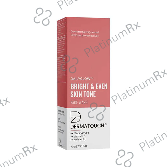 Dermatouch Dailyglow Bright & Even Skin Tone Face Wash 70 gm